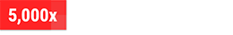 5000x