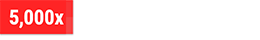 5000x